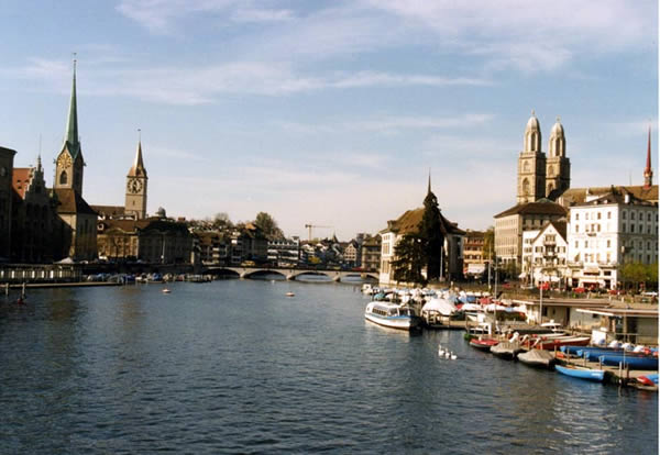 Vista sobre Zurich 